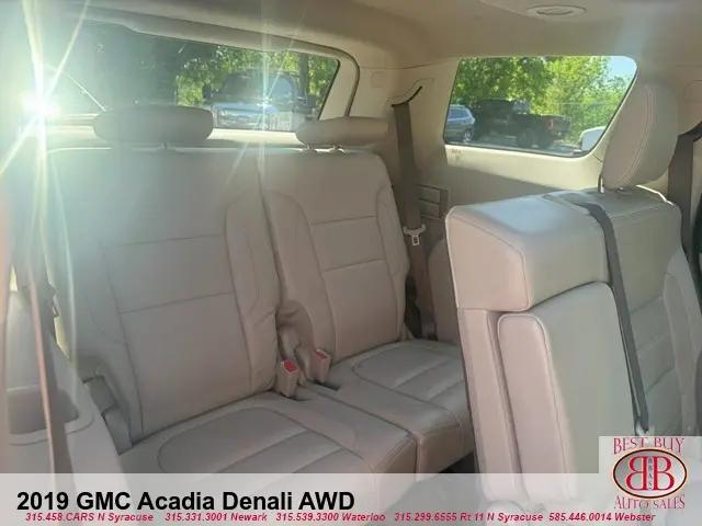 2019 GMC Acadia Denali