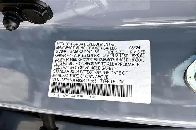 2025 Honda Ridgeline TrailSport