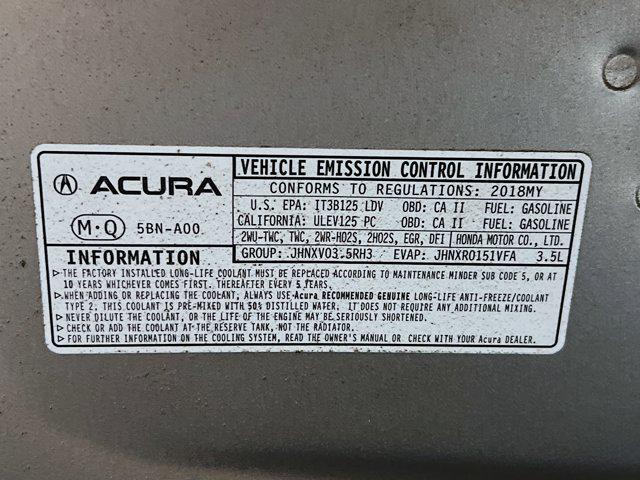 2018 Acura MDX w/Technology Package & AcuraWatch Plus Pkg