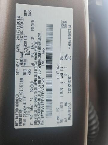 2015 Ford F-150 XLT