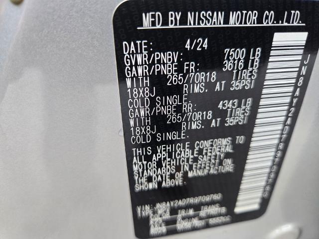 2024 Nissan Armada SV 4WD