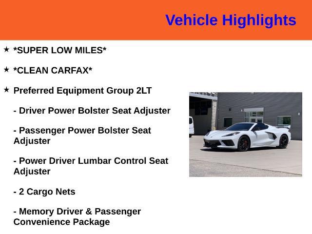 2022 Chevrolet Corvette Stingray RWD Coupe 2LT