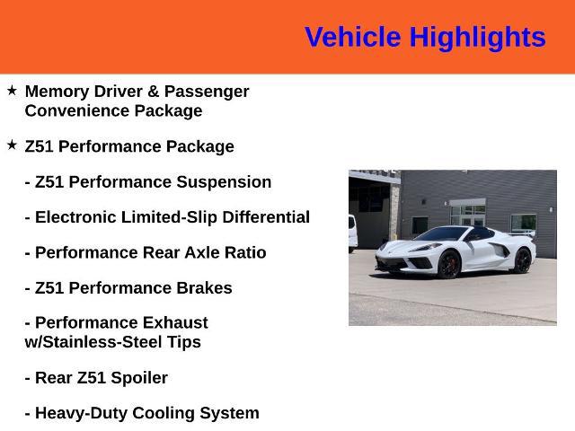 2022 Chevrolet Corvette Stingray RWD Coupe 2LT