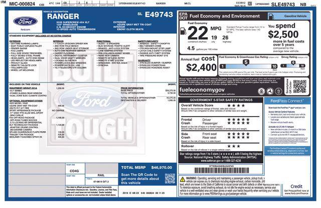 2025 Ford Ranger XLT
