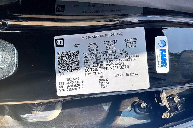 2022 GMC Canyon 2WD Crew Cab Short Box Elevation