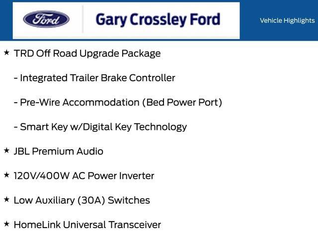 2025 Toyota Tacoma TRD Off Road