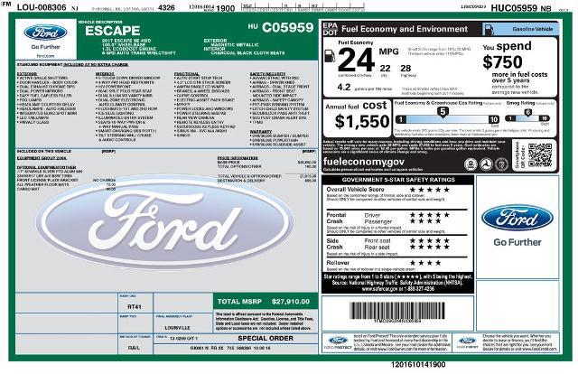2017 Ford Escape SE