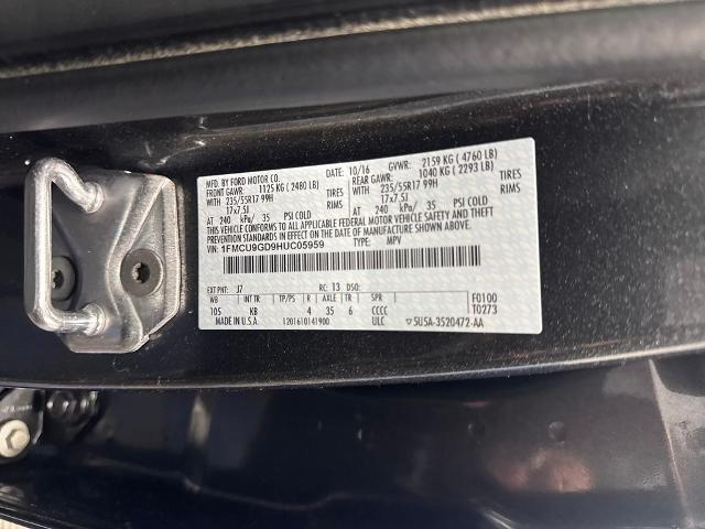 2017 Ford Escape SE