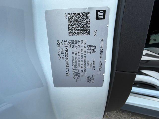 2022 Chevrolet Corvette Stingray RWD Coupe 2LT
