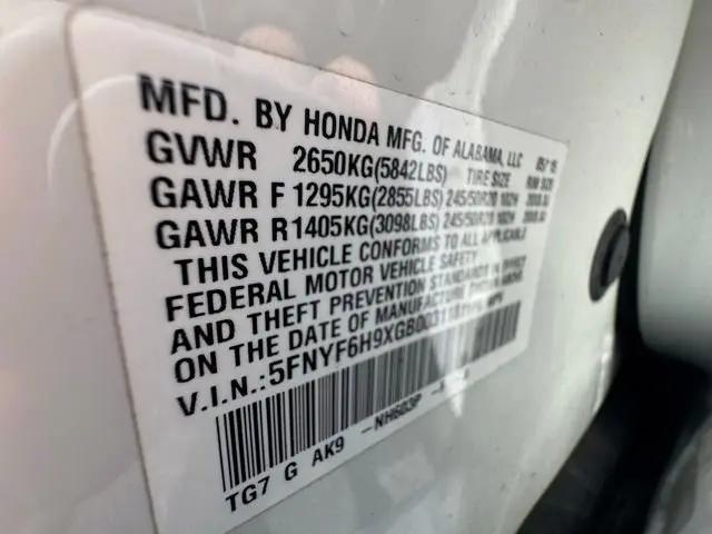 2016 Honda Pilot Touring
