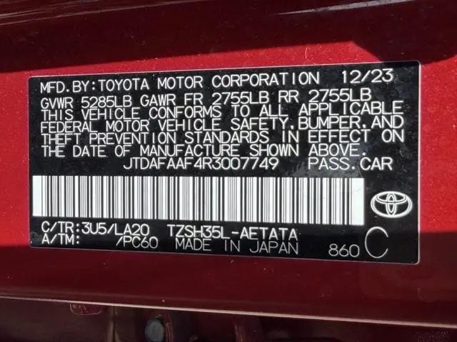 2024 Toyota Crown Platinum