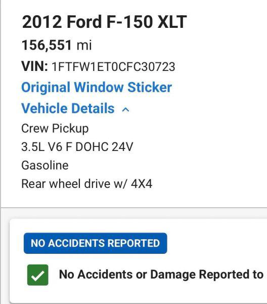 2012 Ford F-150 XLT