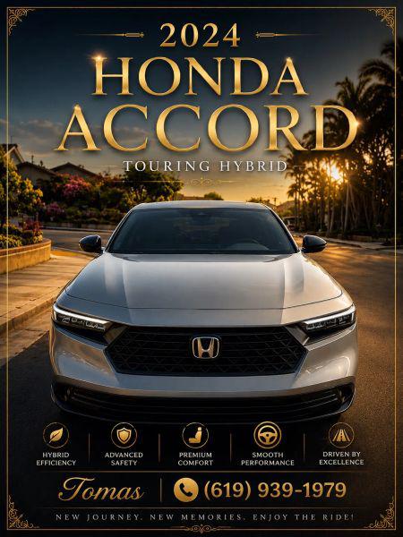 2024 Honda Accord Hybrid Sport-L for sale in Midway City, CA