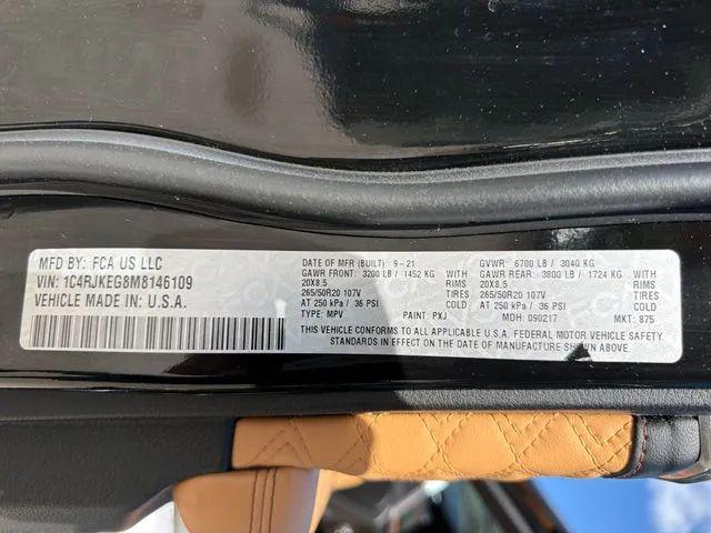2021 Jeep Grand Cherokee Summit 4x4