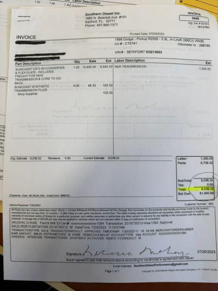 1999 Dodge Ram 2500 Base