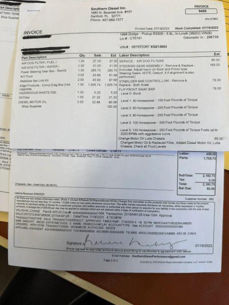 1999 Dodge Ram 2500 Base