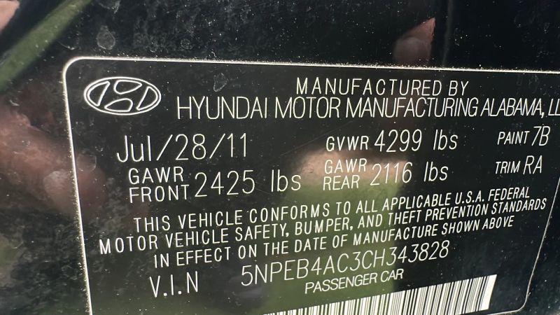 2012 Hyundai Sonata GLS