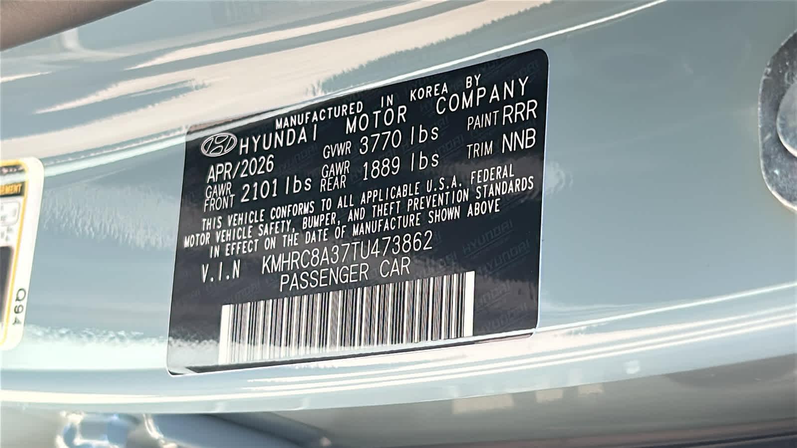 New 2026 Mirage Green Hyundai SEL image 60