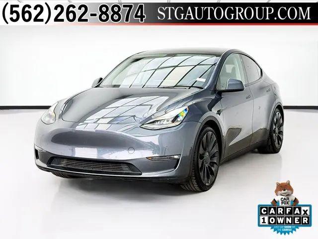 2022 Tesla Model Y Performance Dual Motor All-Wheel Drive for sale in Bellflower, CA