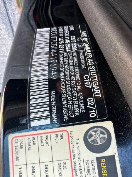 2010 Mercedes-Benz E-CLASS E 550 E 550