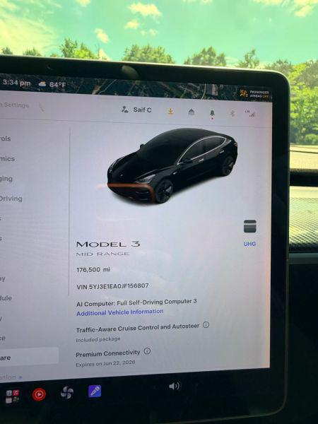 2018 Tesla Model 3 Long Range