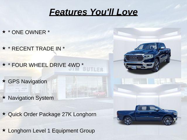 2020 Ram 1500 Laramie Longhorn Crew Cab 4x4 5'7" Box