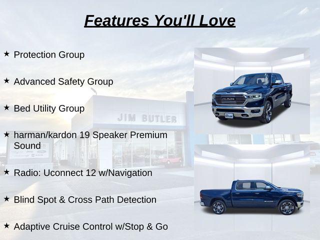 2020 Ram 1500 Laramie Longhorn Crew Cab 4x4 5'7" Box