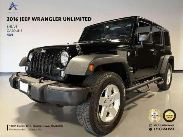 2016 Jeep Wrangler Unlimited Sport for sale in Garden Grove, CA