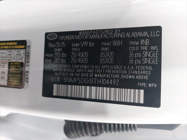 2026 Hyundai Santa Fe Hybrid Calligraphy