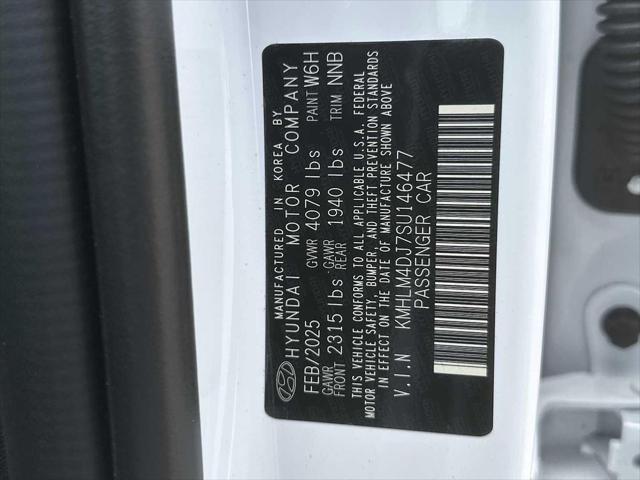 2025 Hyundai Elantra Hybrid SEL Sport