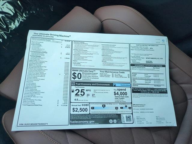 2026 BMW X5 sDrive40i