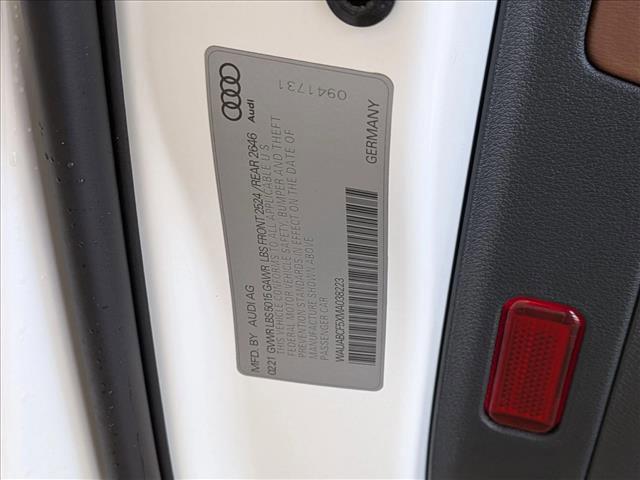 2021 Audi A5 Sportback Premium 40 TFSI quattro S tronic
