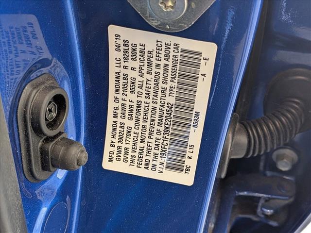 2019 Honda Civic EX