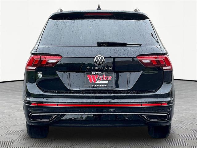 2022 Volkswagen Tiguan 2.0T SE R-Line Black