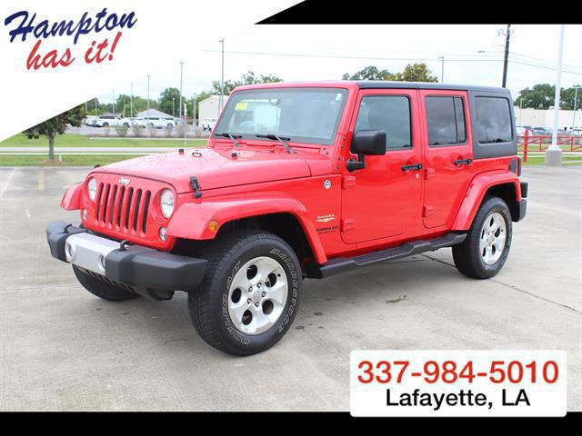 2015 Jeep Wrangler Unlimited Sahara for sale in Lafayette, LA