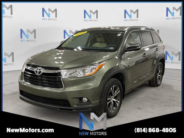 2016 Toyota Highlander XLE V6 for sale in Erie, PA