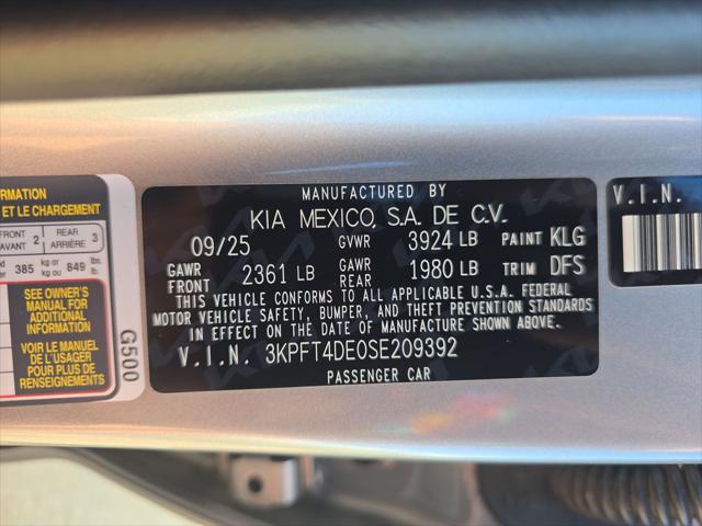 2025 Kia K4 LXS