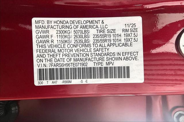2026 Honda CR-V Hybrid AWD Sport Touring