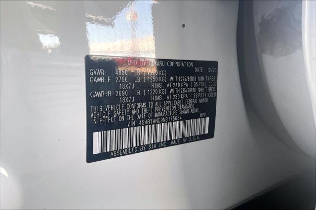 2022 Subaru Outback Limited