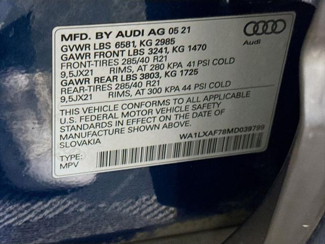 2021 Audi Q7 Premium Plus 55 TFSI quattro Tiptronic