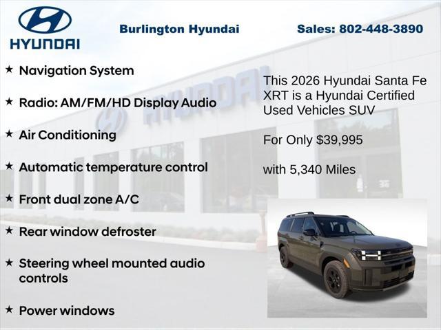 2026 Hyundai Santa Fe XRT