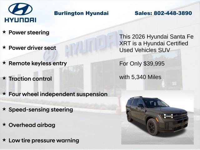 2026 Hyundai Santa Fe XRT