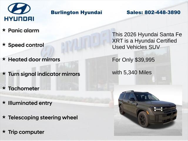 2026 Hyundai Santa Fe XRT
