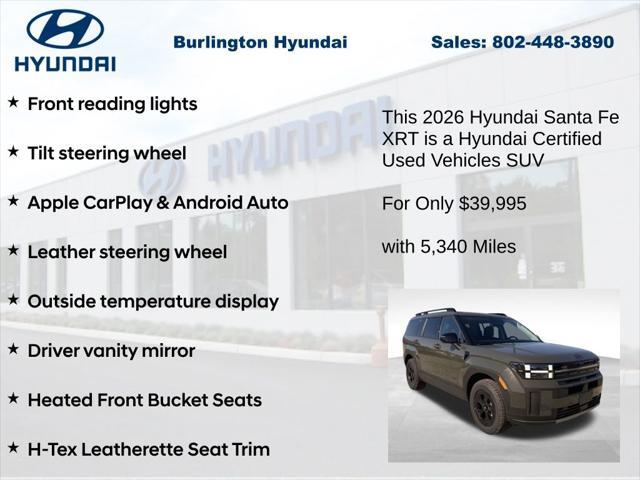 2026 Hyundai Santa Fe XRT