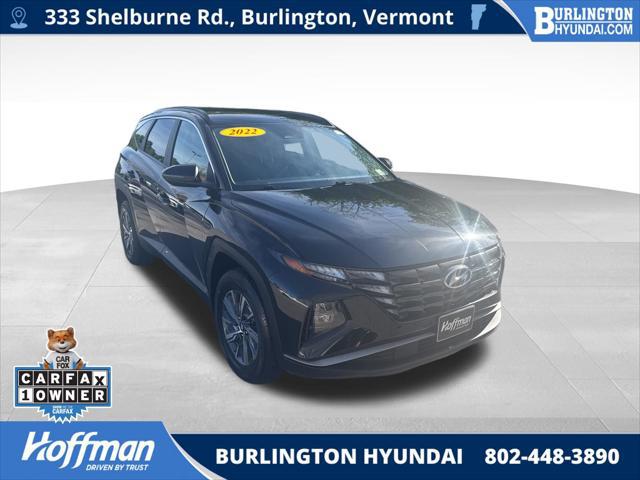 2022 Hyundai Tucson Hybrid Blue for sale in BURLINGTON, VT