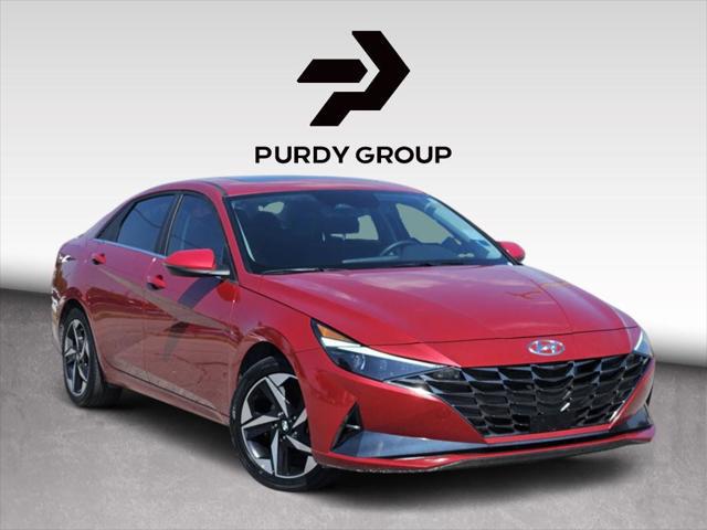 2023 Hyundai Elantra Hybrid Limited for sale in BROKEN ARROW, OK