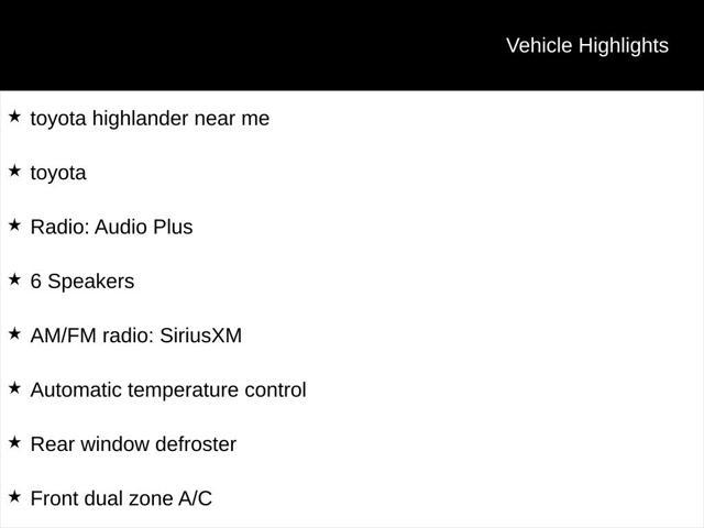 2021 Toyota Highlander XLE
