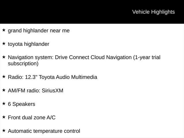 2024 Toyota Grand Highlander XLE