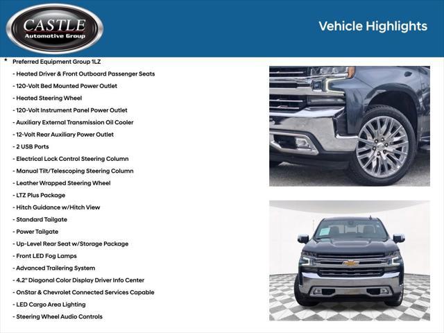 2021 Chevrolet Silverado 1500 4WD Crew Cab Short Bed LTZ