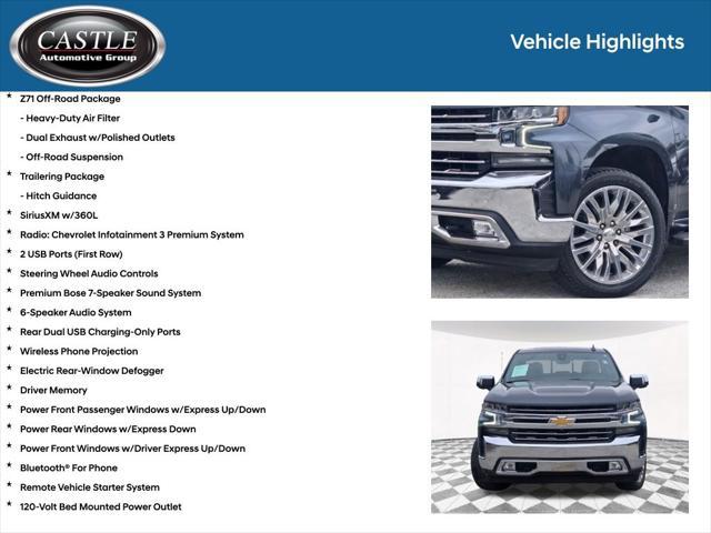 2021 Chevrolet Silverado 1500 4WD Crew Cab Short Bed LTZ